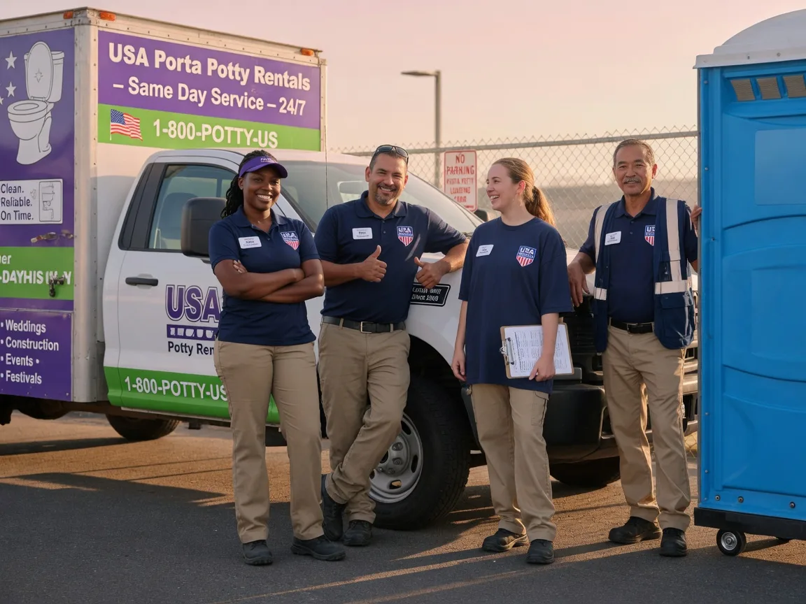 Porta Potty Rental company in Junedale, PA